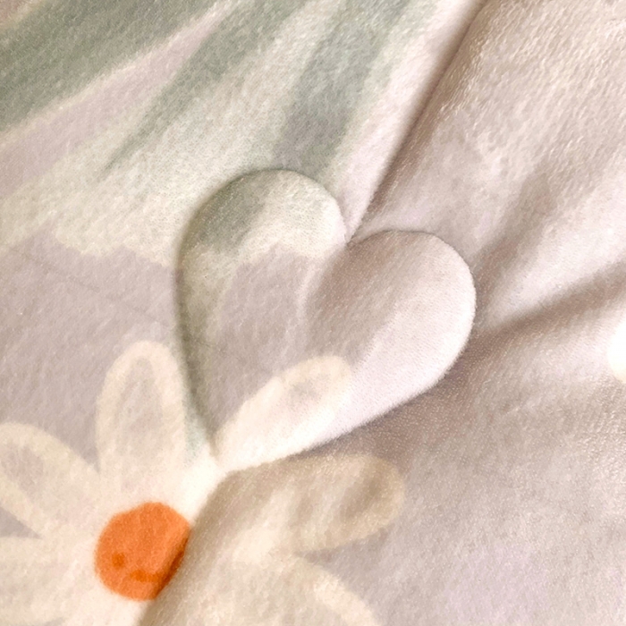 91家纺网 家纺一手货源 找家纺 慕尚家纺2022新款牛奶绒贝贝绒三层加厚毛毯加厚毯-蓝菊