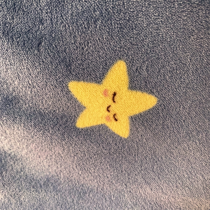 91家纺网 家纺一手货源 找家纺 慕尚家纺2022新款牛奶绒贝贝绒三层加厚毛毯加厚毯-星月