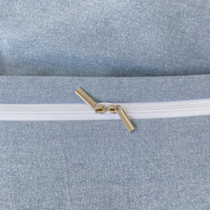 91家纺网 家纺一手货源 找家纺 怡家居 2021新款全棉磨毛混搭四件套 灰