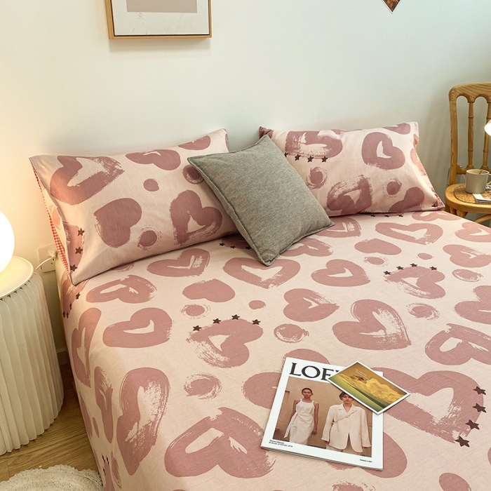 91家纺网 家纺一手货源 找家纺 （总）简宜家居2023新款纯棉全棉单床单