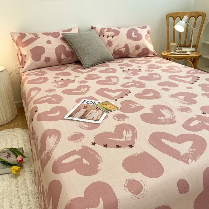 91家纺网 家纺一手货源 找家纺 （总）简宜家居2023新款纯棉全棉单床单