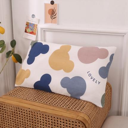 锦绣万家 2021新款儿童决明子枕头枕芯30*50一只 多彩熊仔（配套的儿童枕套）