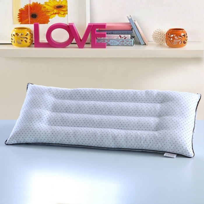 91家纺网 家纺一手货源 找家纺 锦绣万家 2021新款加长儿童决明子枕头枕芯一只 加长儿童舒适枕32*68cm