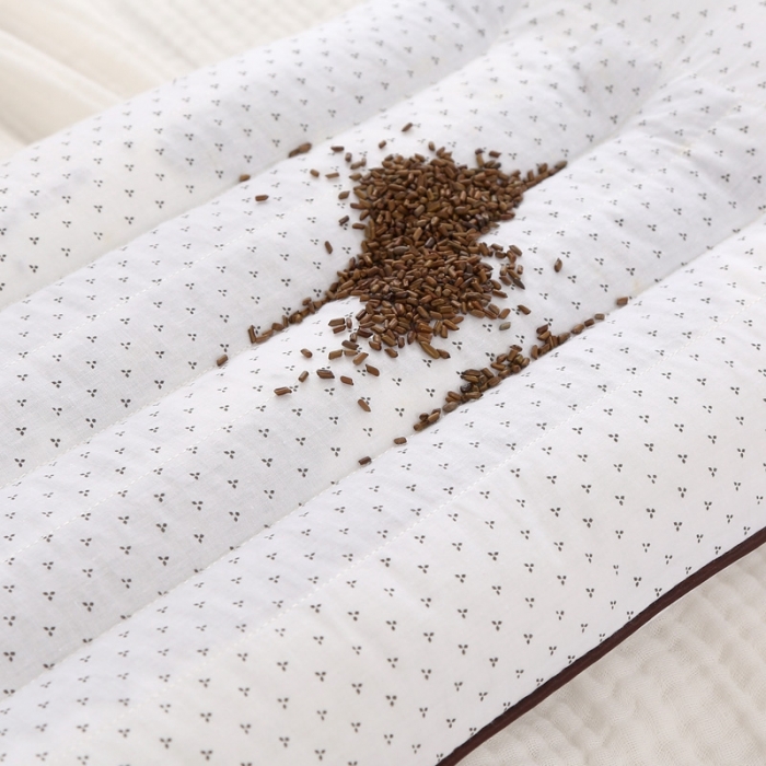 91家纺网 家纺一手货源 找家纺 锦绣万家 2021新款加长儿童决明子枕头枕芯一只 加长儿童决明子枕32*68cm