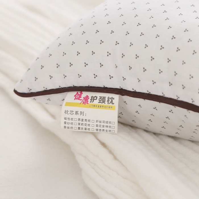 91家纺网 家纺一手货源 找家纺 锦绣万家 2021新款加长儿童决明子枕头枕芯一只 加长儿童决明子枕32*68cm