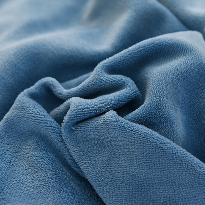 91家纺网 家纺一手货源 找家纺 狂想家 2025高克重牛奶绒四件套秘密花园系列 蓝色