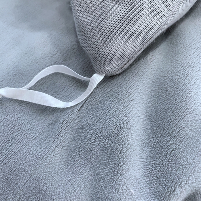 91家纺网 家纺一手货源 找家纺 榻尚家居 2021新款柔暖绒四件套茱莉系列 茱莉灰