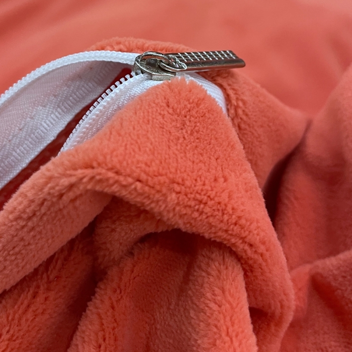 91家纺网 家纺一手货源 找家纺 榻尚家居 2021新款柔暖绒四件套茱莉系列 茱莉桔