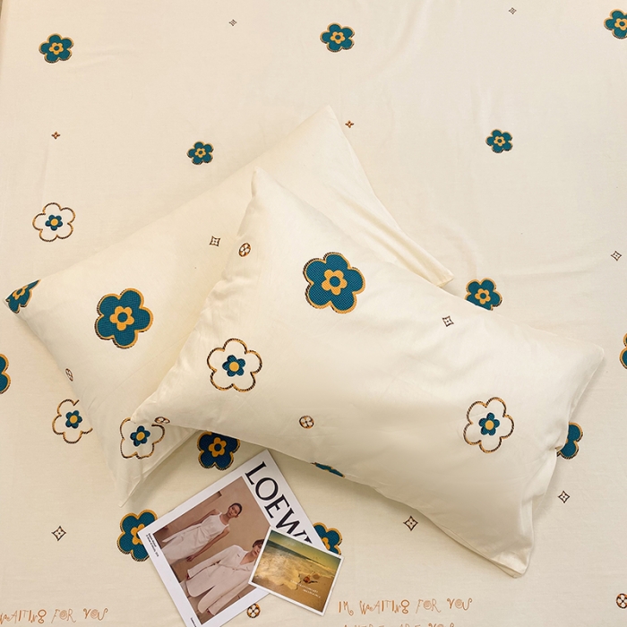 91家纺网 家纺一手货源 找家纺 简宜家居 2021新款全棉A版床笠 兰朵