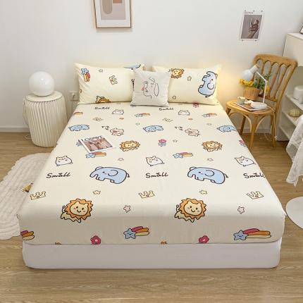 91家纺网 家纺一手货源 找家纺 简宜家居 2021新款全棉A版床笠 小可爱