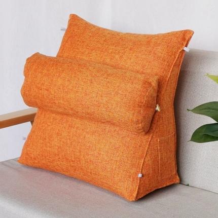 91家纺网 家纺一手货源 找家纺 （总）新款加厚棉麻三角腰靠床头靠垫沙发靠背飘窗靠垫腰靠批发抱枕颈椎枕
