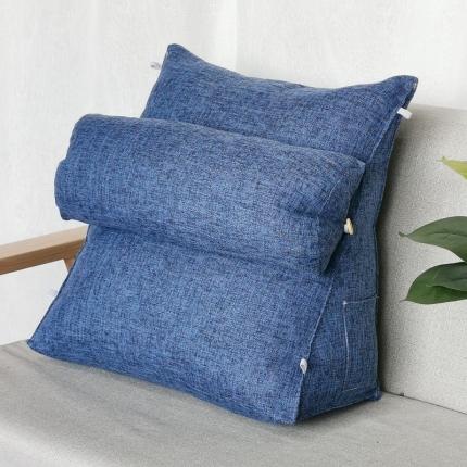 91家纺网 家纺一手货源 找家纺 （总）新款加厚棉麻三角腰靠床头靠垫沙发靠背飘窗靠垫腰靠批发抱枕颈椎枕