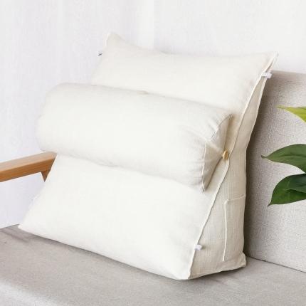 91家纺网 家纺一手货源 找家纺 （总）新款加厚棉麻三角腰靠床头靠垫沙发靠背飘窗靠垫腰靠批发抱枕颈椎枕