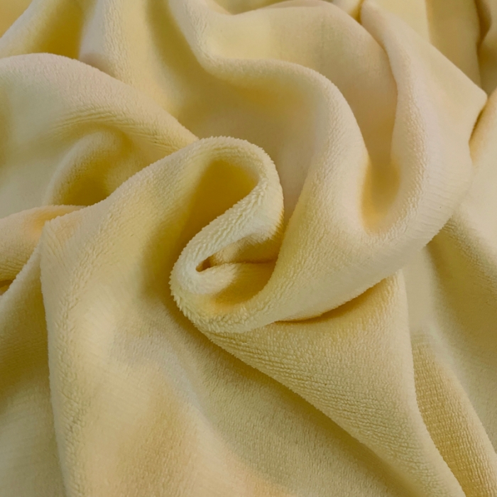 91家纺网 家纺一手货源 找家纺 千朵 2021新款法莱绒加厚牛奶绒四件套 米月黄