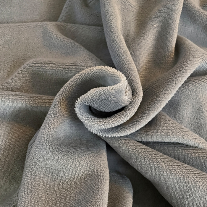 91家纺网 家纺一手货源 找家纺 千朵 2021新款法莱绒加厚牛奶绒四件套 深兰灰