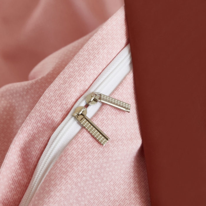 91家纺网 家纺一手货源 找家纺 怡家居 2021新款全棉磨毛混搭四件套 摩卡粉