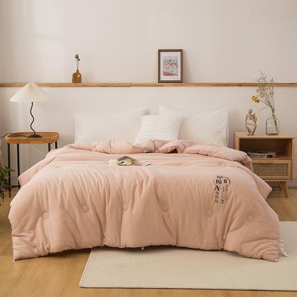 91家纺网 家纺一手货源 找家纺 总芯恋2025新款全棉A类原棉大豆纤维被芯冬被纯棉春秋被