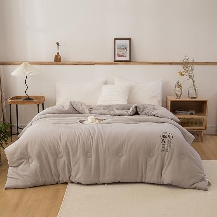 91家纺网 家纺一手货源 找家纺 总芯恋2025新款全棉A类原棉大豆纤维被芯冬被纯棉春秋被