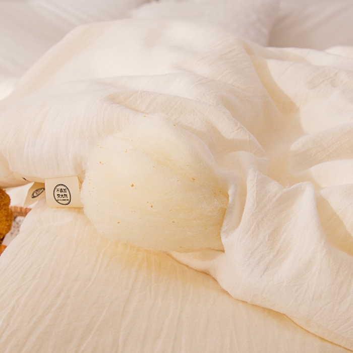 91家纺网 家纺一手货源 找家纺 总芯恋2025新款全棉A类原棉大豆纤维被芯冬被纯棉春秋被