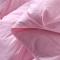 91家纺网 家纺一手货源 找家纺 蕾俪蔻 2021新款全棉柔赛丝扭花羽绒被 粉色
