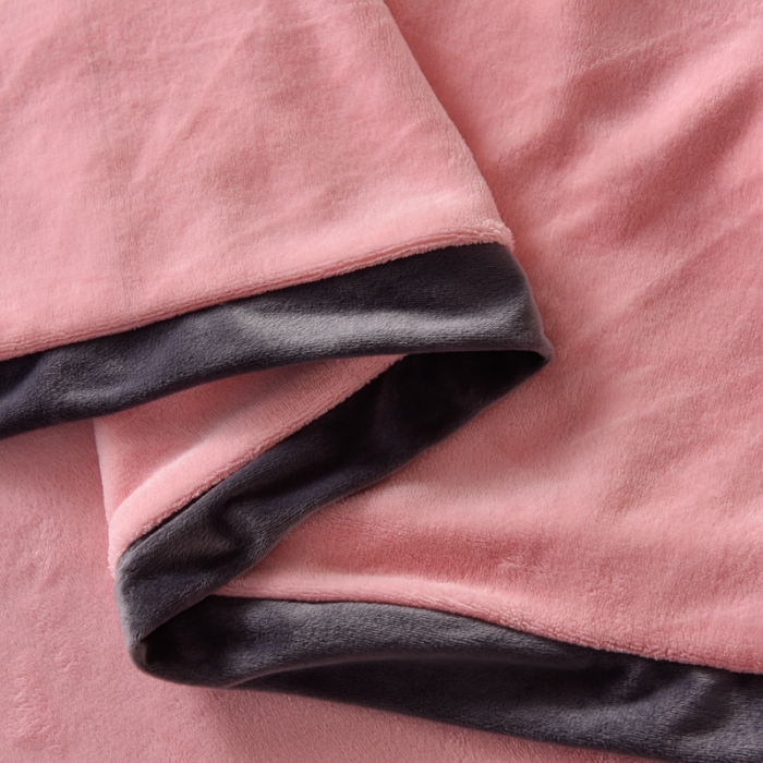 91家纺网 家纺一手货源 找家纺 简爱家纺2025款高克重牛奶绒拼角工艺四件套 H款-钱玉