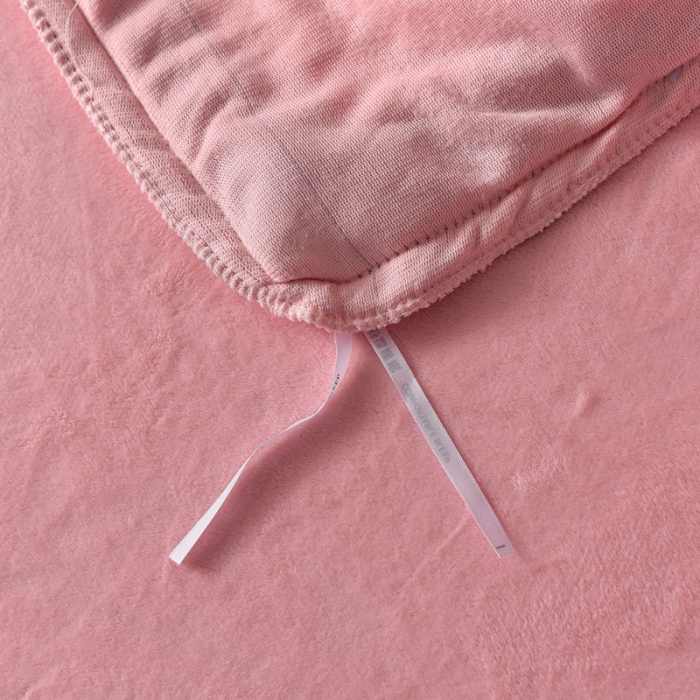 91家纺网 家纺一手货源 找家纺 简爱家纺2025款高克重牛奶绒拼角工艺四件套 H款-钱玉