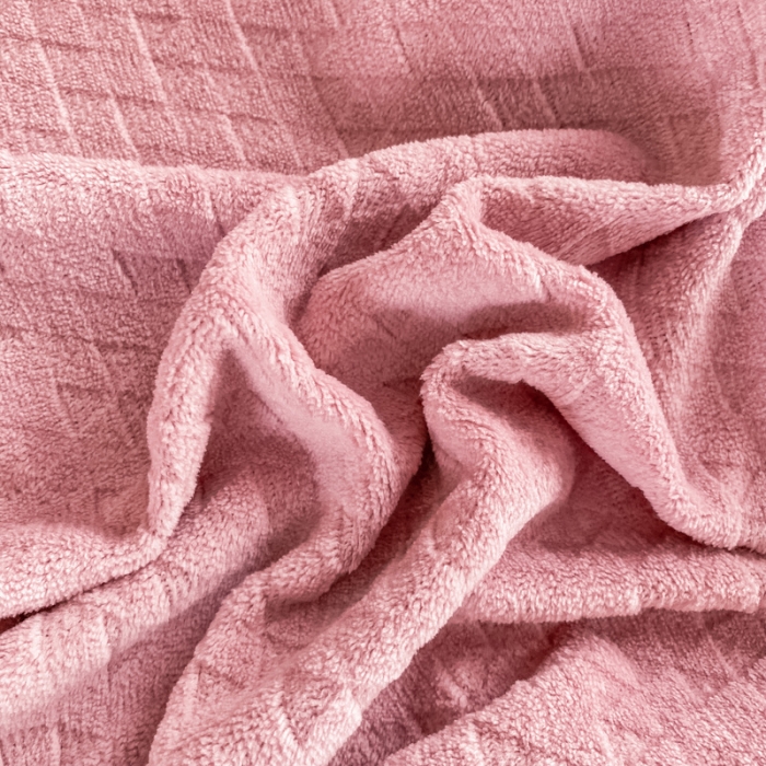 91家纺网 家纺一手货源 找家纺 棉生活家纺 2021新款牛奶绒雕花刺绣四件套 野格-豆沙