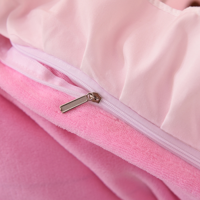 91家纺网 家纺一手货源 找家纺 （总）2021 梦之岛 新款牛奶绒毛巾绣四件套