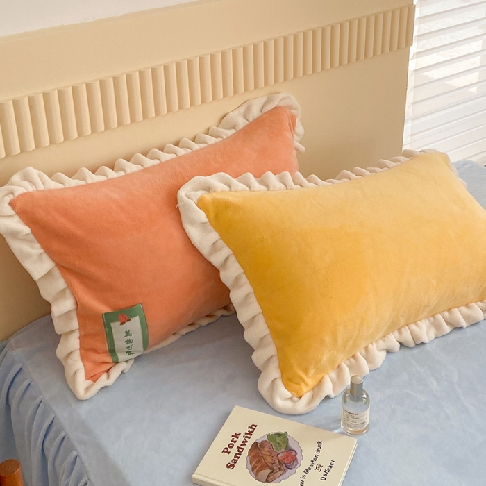 91家纺网 家纺一手货源 找家纺 金爱家2021新款牛奶绒230g糖果色四件套 糖果色-樱花粉