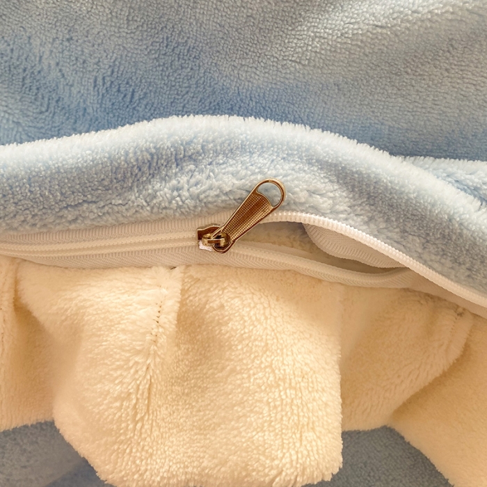 91家纺网 家纺一手货源 找家纺 金爱家2021新款牛奶绒230g糖果色单被套 糖果色-清水蓝