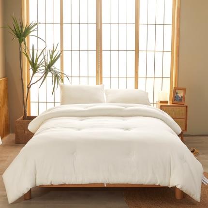 91家纺网 家纺一手货源 找家纺 （总）安莱生活 2021新款日本云朵棉A类纯棉抗菌纤维被