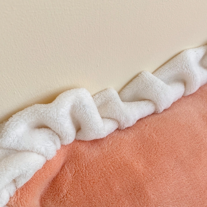 91家纺网 家纺一手货源 找家纺 金爱家 2021新款牛奶绒230g糖果色单枕套一对 糖果色-美人蕉橙