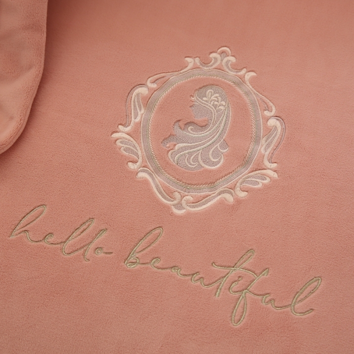 91家纺网 家纺一手货源 找家纺 （总）榻尚家居 2023新款清新柔暖绒四件套茱莉系列