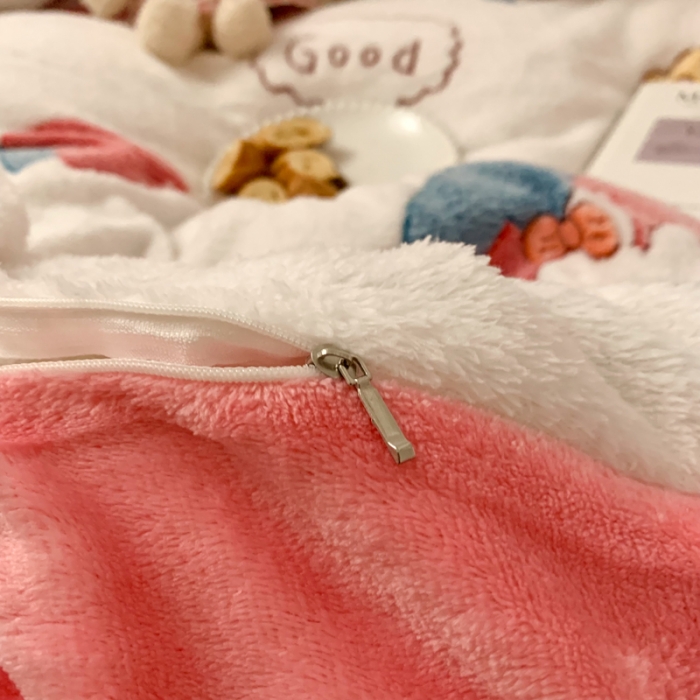 91家纺网 家纺一手货源 找家纺 （总）慕尚 2022新款5D雪花绒单品被套