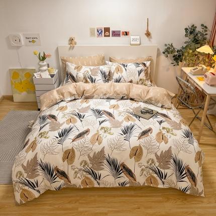 芊寻家居 2024年新款全棉印花13372四件套秋硕