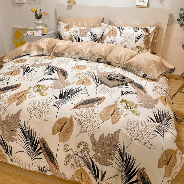 91家纺网 家纺一手货源 找家纺 芊寻家居 2024新款全棉印花13372单被套 秋硕