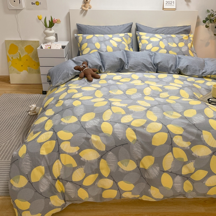 91家纺网 家纺一手货源 找家纺 芊寻家居 2024新款全棉印花13372单被套 夏恋