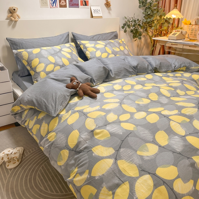 91家纺网 家纺一手货源 找家纺 芊寻家居 2024新款全棉印花13372单被套 夏恋