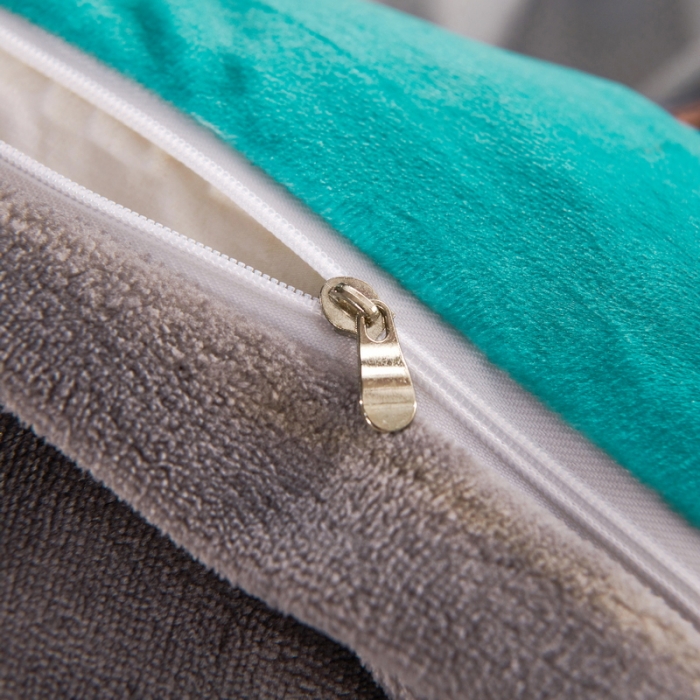 91家纺网 家纺一手货源 找家纺 ds生活馆2021新款奢系列数码印花水晶绒牛奶绒四件套 海洋之星