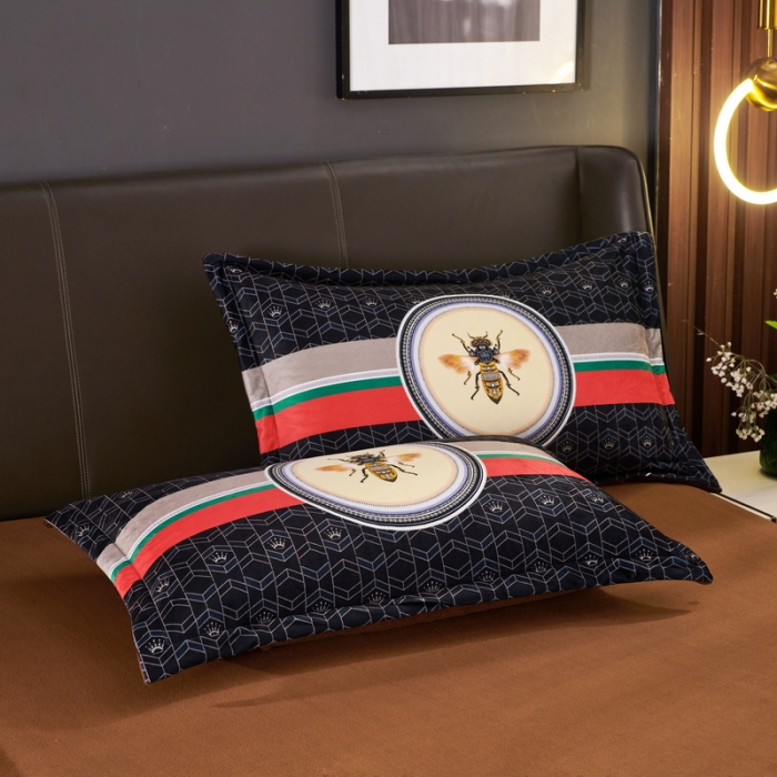 91家纺网 家纺一手货源 找家纺 ds生活馆2021新款奢系列数码印花水晶绒牛奶绒四件套 约瑟