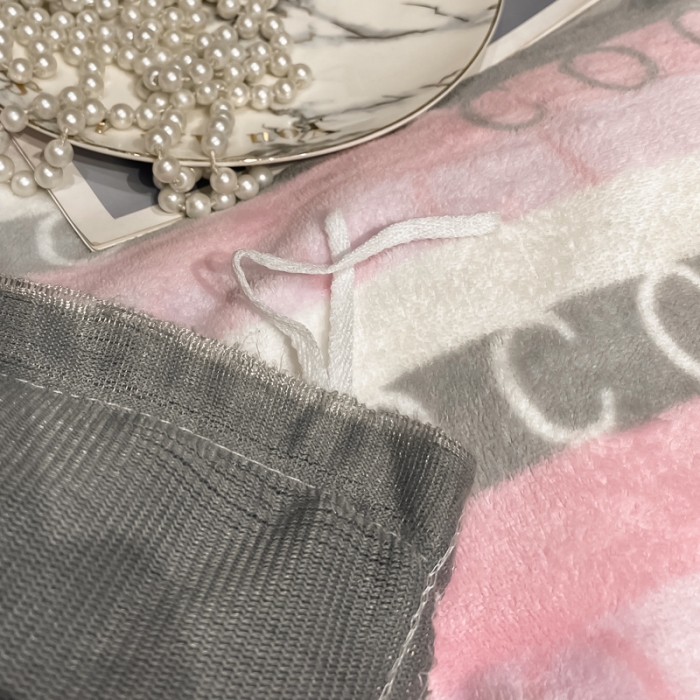 91家纺网 家纺一手货源 找家纺 米莱家纺 2021新款轻奢风加厚保暖牛奶绒四件套 贝拉  粉