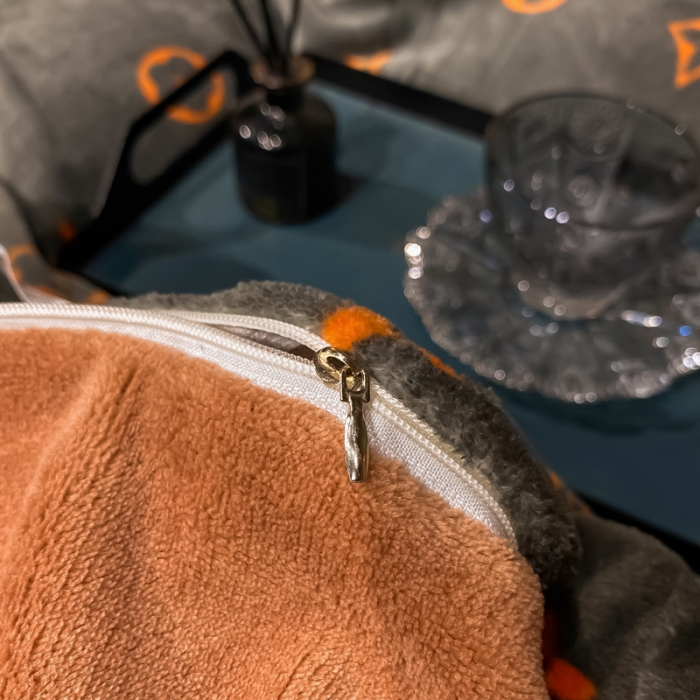 91家纺网 家纺一手货源 找家纺 米莱家纺 2021新款轻奢风加厚保暖牛奶绒四件套 简约星  灰