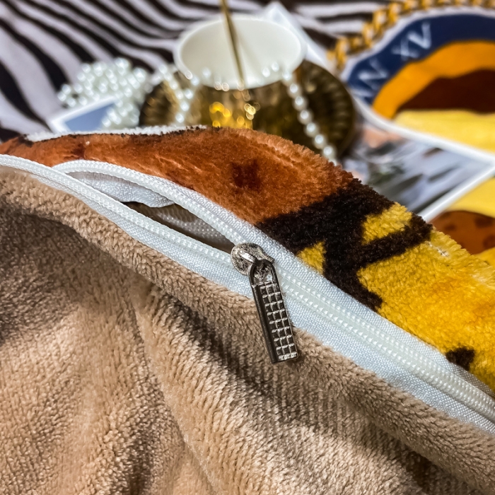 91家纺网 家纺一手货源 找家纺 米莱家纺 2021新款轻奢风加厚保暖牛奶绒四件套 文森特