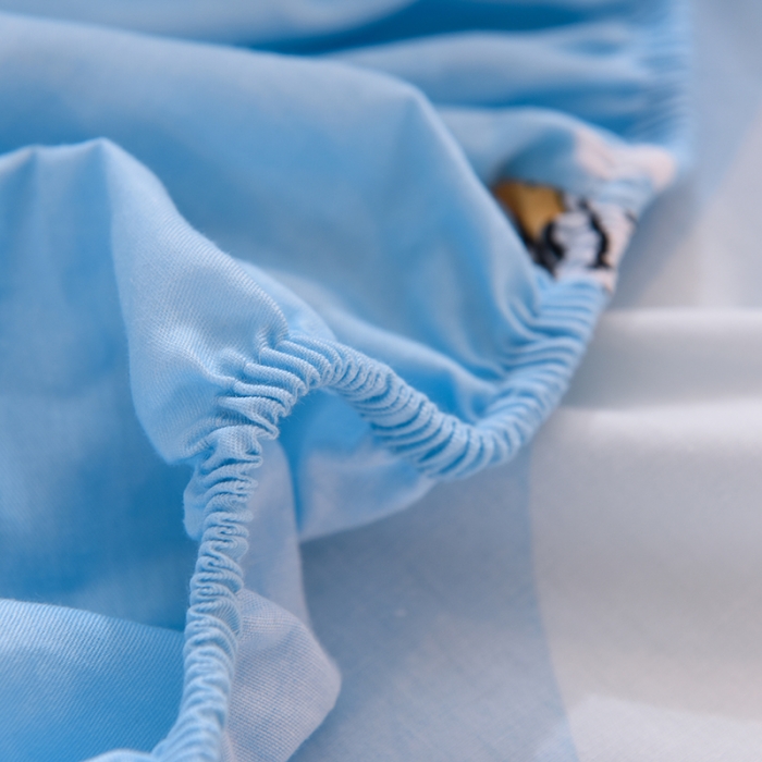 91家纺网 家纺一手货源 找家纺 八十八家纺  2023新款全棉单层款单品床笠 太空之旅