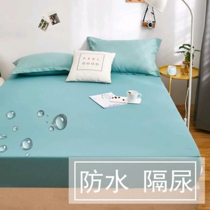 91家纺网 家纺一手货源 找家纺 蕾诺新款360全包围防螨抑菌保护套单层防水床笠橄榄绿