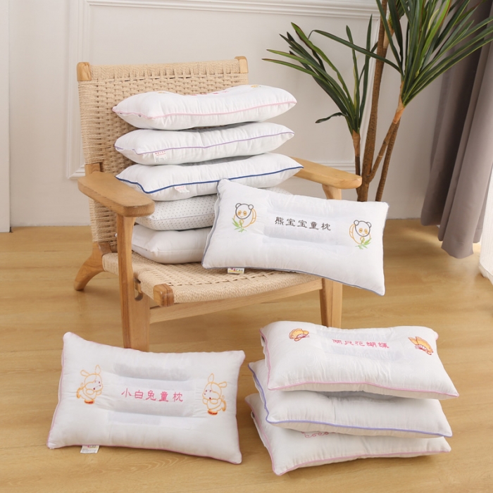91家纺网 家纺一手货源 找家纺 （总）锦绣万家 2021新款儿童决明子枕头枕芯30*50一只