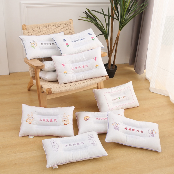 91家纺网 家纺一手货源 找家纺 （总）锦绣万家 2021新款儿童决明子枕头枕芯30*50一只