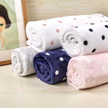 （总）穆熙毛毯 2021新款礼品毛毯赠品毛毯卷边随机发货