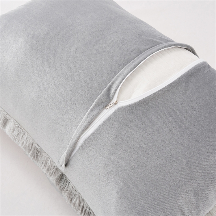 91家纺网 家纺一手货源 找家纺 品尚嘉家纺2025新款扎染水貂绒四件套长毛绒保暖套件 绅士灰