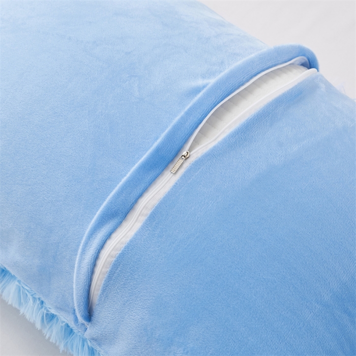 91家纺网 家纺一手货源 找家纺 品尚嘉家纺2025新款扎染水貂绒四件套长毛绒保暖套件 星空蓝